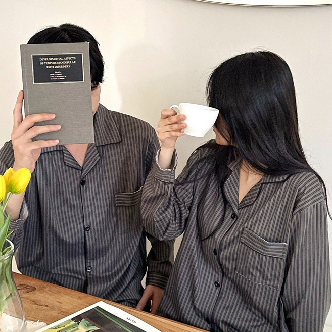 잠끌 러블리 커플 잠옷 파자마 상하의 세트