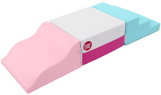 국산 영유아 체육교구 안전소재 일자언덕 PU 블록매트 체육매트 체육수업 학교, 1개