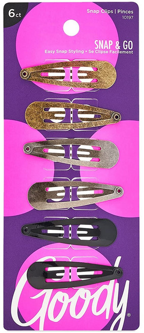구디 스냅 클립 머리핀