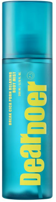 디어도어 브레이크 시카 PDRN 비건 바디미스트 등드름 체취제거 끈적임 없는 뿌리는 로션, 1개, 200ml
