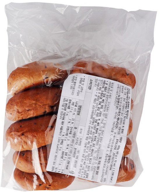 푸드올마켓_ 구스 미니 블루베리 베이글 400g(40gx10ea) /냉동, 400g, 1개