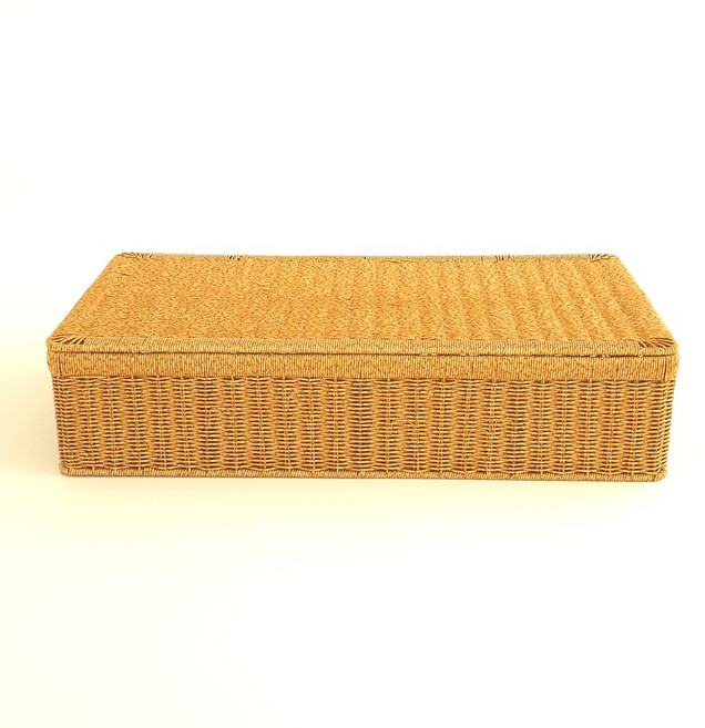 쏠리또 내츄럴 PP라탄 덮개사각바구니 옵션4(70x40x16cm), 안감없음, 1개, 덮개 옵션4번 옅은갈색(light brown)