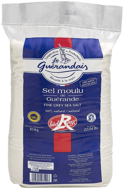 르게랑데 게랑드 라벨루즈 고운 토판 천일염, 10kg, 1개