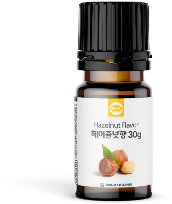 푸플 식품향료 과일 합성 머랭쿠키 제과제빵 슬라임 식용 자일리톨 식품첨가물, 30ml, 1개, 031-헤이즐넛향