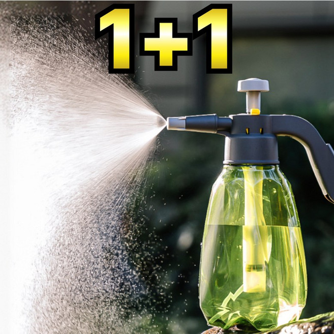 라워스 조절가능 자동 분사 압축 분무기, 그린그레이, 1세트