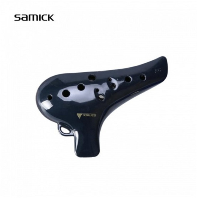 삼익악기 고급형 오카리나 SPO-AC2, 다크블루, 1개