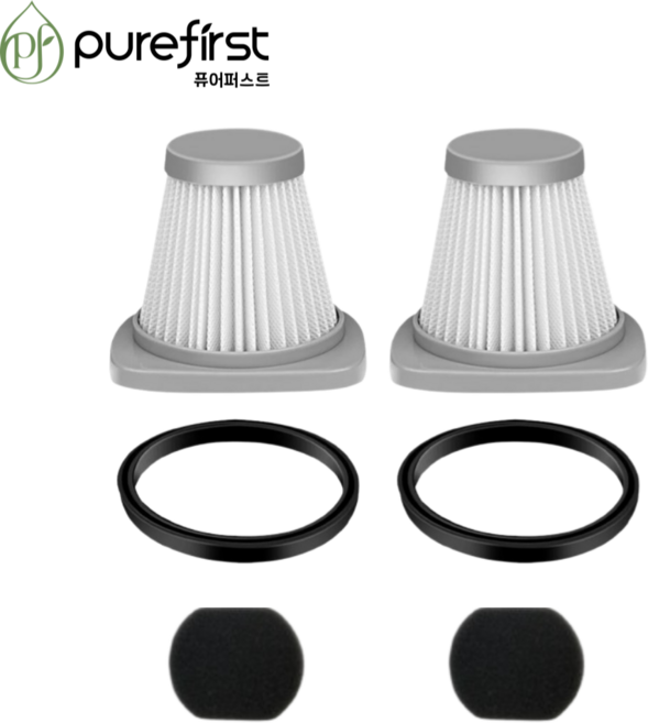 퓨어퍼스트 미디어 2 in 1 유선 청소기 호환 필터 SC861/SC861B, 2개, Filter