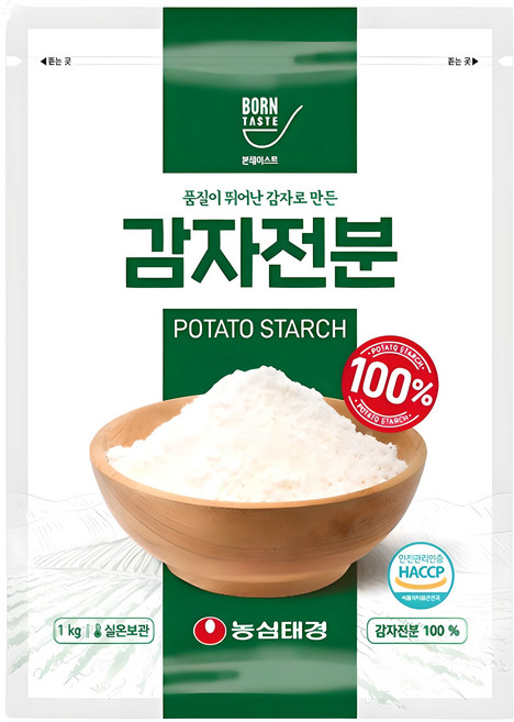 본테이스트 100% 감자전분, 1kg, 1개