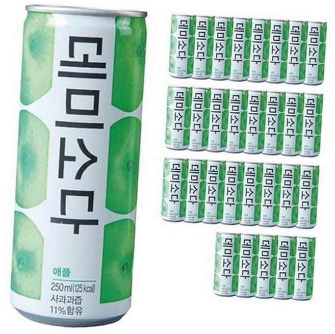 탄산음료 대용량 청량음료 250ml 30개입, 1박스