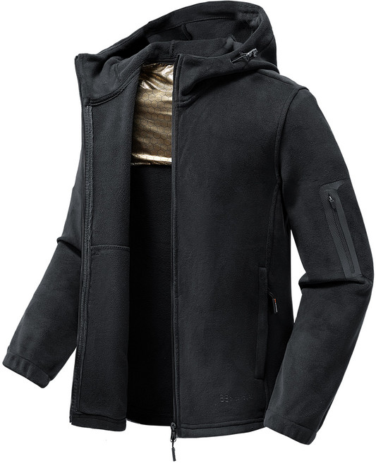 에버유어스 남성 후드집업 후리스 플리스 빅사이즈