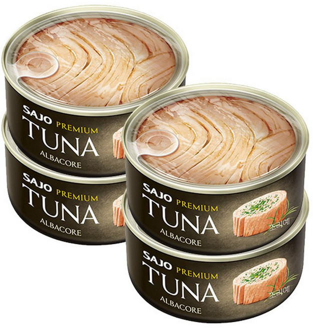 사조 알바코 참치 100g x 4입, 4개