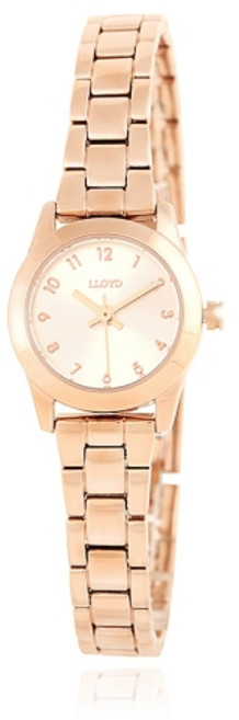 로이드 미니멀 사이즈 케이스 로즈골드 여성 메탈시계 LL2G17521AGG