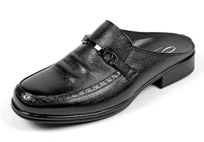 콘스콜라 남자 블로퍼 구두 슬리퍼 소가죽 정장 뮬 로퍼