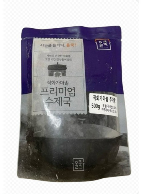 [올쿡] 국내산미꾸라지를푹고아낸 추어탕 국내산무청시래기 간편하게데우기만하면완성, 3개, 500g