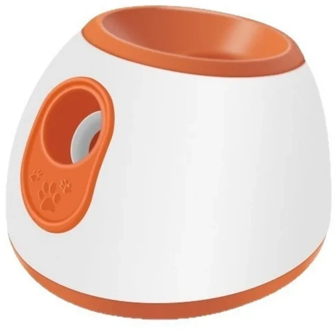 자동 강아지 공 발사기 3단계 거리 조절 스마트 리모컨 장난감 집 뒷마당 놀이용 애완동물용, 01 EU, 02 A1