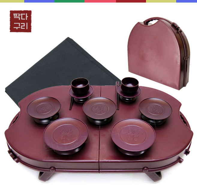 딱다구리 국내제작 성묘 휴대용 제기세트 13p 실속구성, 1개