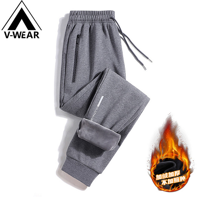 V-WEAR 男款秋冬保暖休閒長褲