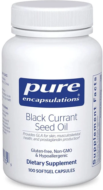 퓨어인캡슐레이션 블랙 커런트 씨드 오일 100정, 소프트젤 100개, 1개 - 쿠팡