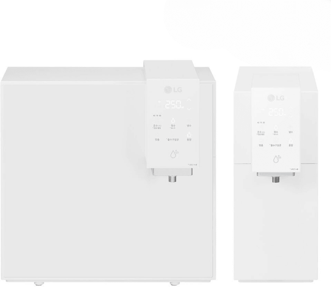 LG 오브제 퓨리케어 정수기 냉 온수 슬림 인버터 1등급 자동살균 베이지, WD520AWB
