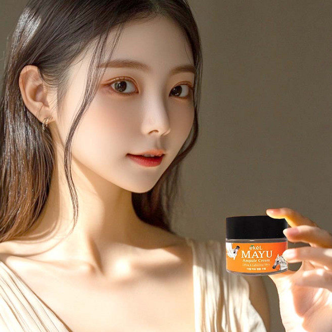 마유 크림 고보습 영양 크림 여성 남성용, 1개, 70ml