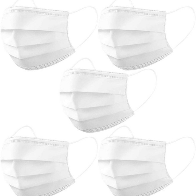 일회용 마스크 미세먼지 차단 화이트