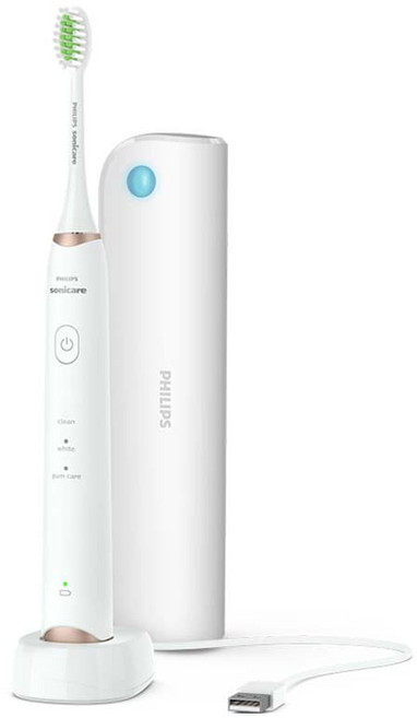PHILIPS 飛利浦 Sonicare 3500 系列電動牙刷 HX2451-02, 白色, 1套, 單一商品