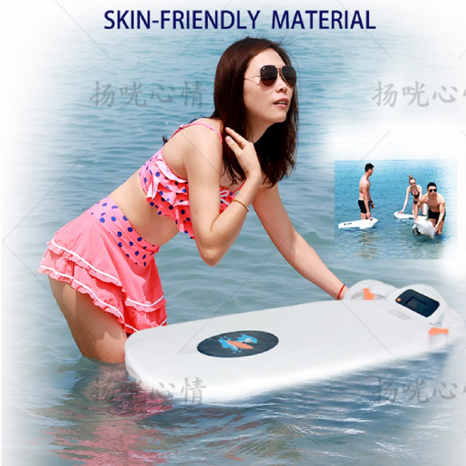 [LisCOM] 전동 플로팅 보드 서핑 보드 수영기 샤크 파워 스크라이빙 수상 추진기 수영 슬립 보드, 단품