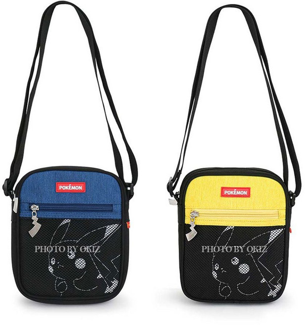 포켓몬스터 매쉬 미니 크로스 핸드폰백 보조가방 외출 man+8041AF