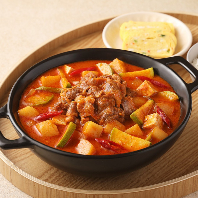 우삼겹 고추장찌개 320g 가정식 한끼요리 밥도둑 간편집밥, 1개