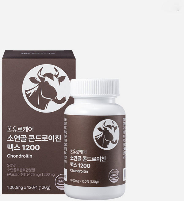 온유바이오 로케어 소연골 콘드로이친 맥스 1200 건강환 120p, 120g, 1개