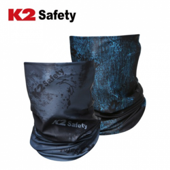 K2 세이프티 UV자외선차단 쿨스카프 여름용 흡습속건, 네이비, 1개