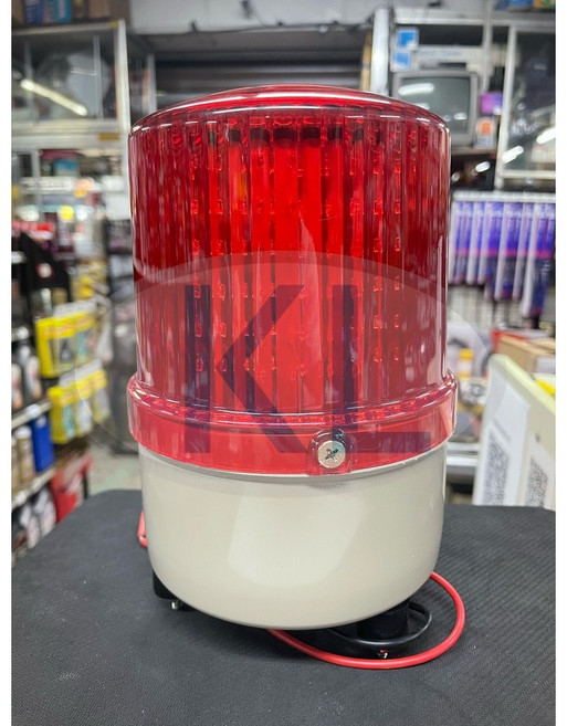 紅鷹牌 LED爆閃警示燈 道路安全警告燈 12V 24V 220V, 紅色,110V, 1個