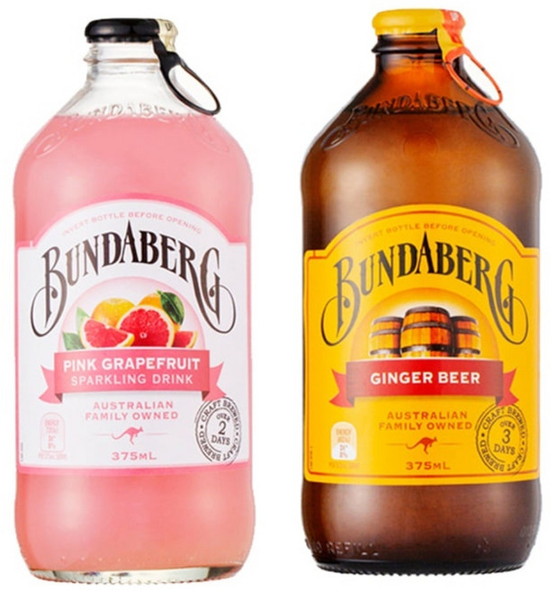 이젠서진 분다버그 2종(핑크자몽 진저비어) 375ml x 16개