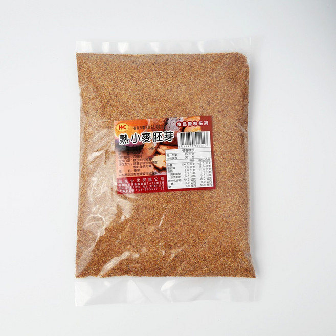 【協乘】小麥胚芽 烘焙 美食 材料精選烤焙 Roasted Wheat Germ, 1個, 500g