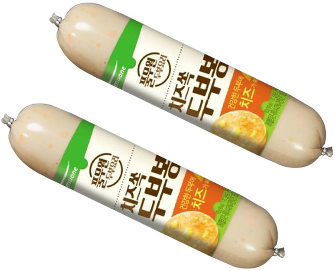 [풀무원] 치즈쏙 두부봉 180g, 2개
