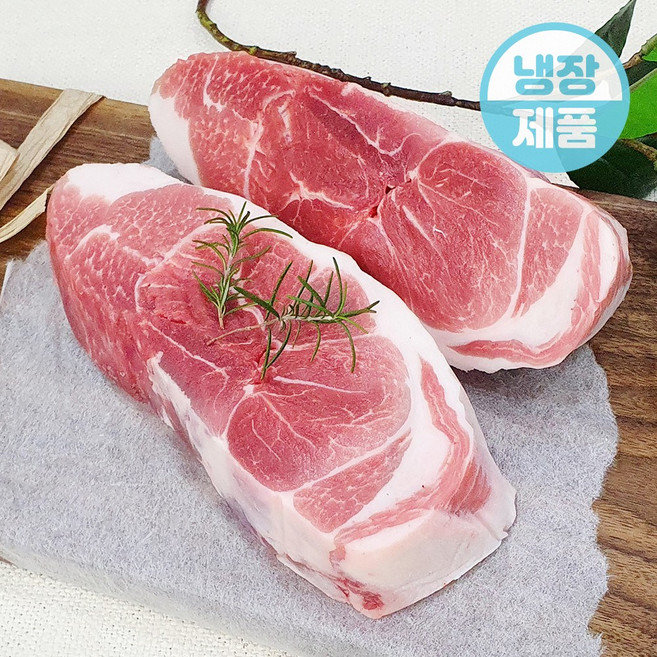 [오늘출고] 한돈 앞다리살 보쌈용 수육용 1kg 돼지고기 우시산한돈 냉장, 1개