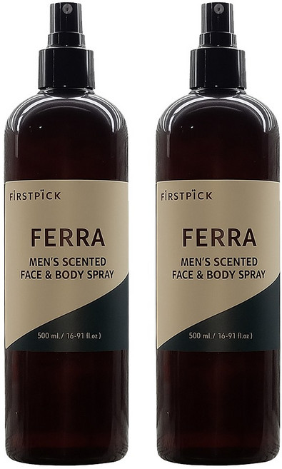 페라 남성 남자 화장품 스킨 바디 스프레이 향수 퍼퓸 히알루론산 대용량, 2개, 500g