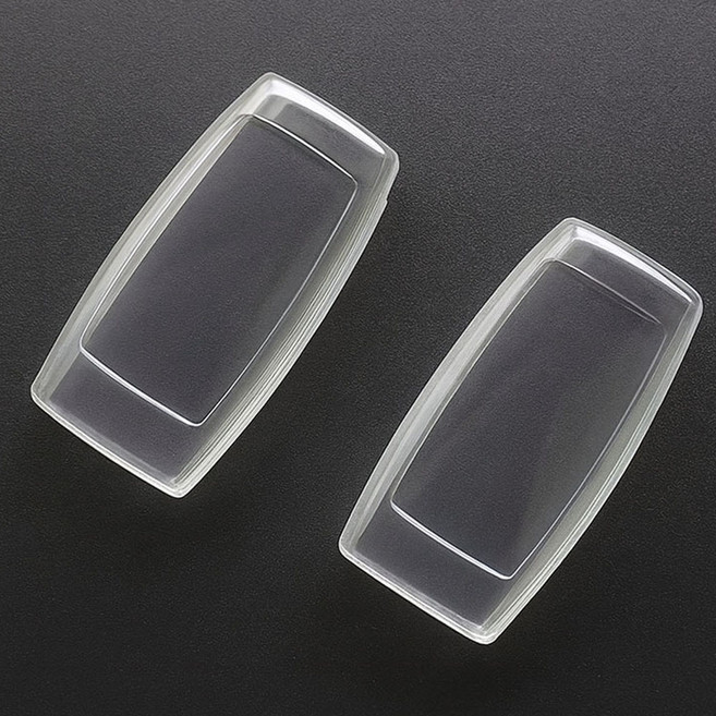 (1+1)라임리빙 제네시스 호환 차키케이스 자동차 키케이스 투명, 제네시스-01, 클리어 화이트+화이트