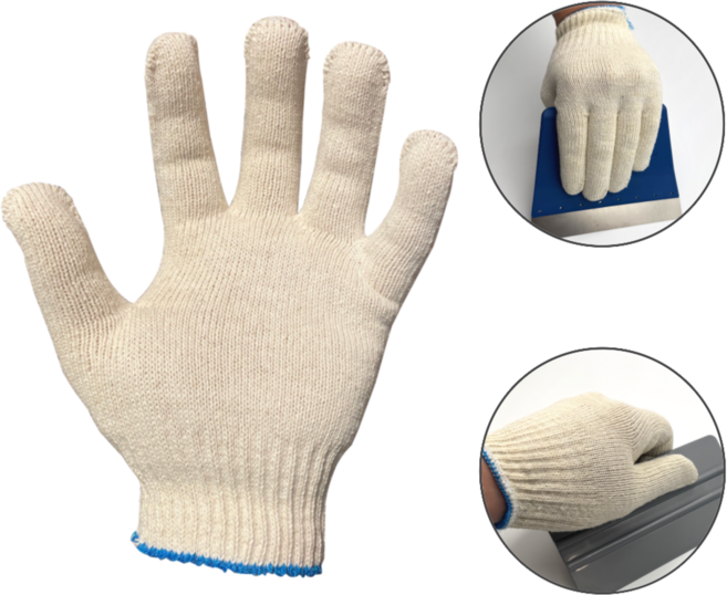 면장갑 시공장갑 작업 택배 포장 노가다 다용도, 1개, 50g