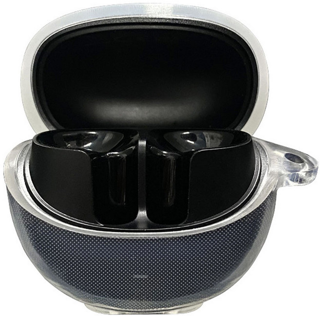 QCY AilyBuds Pro HT10 TPU 투명 키링 케이스, 1개