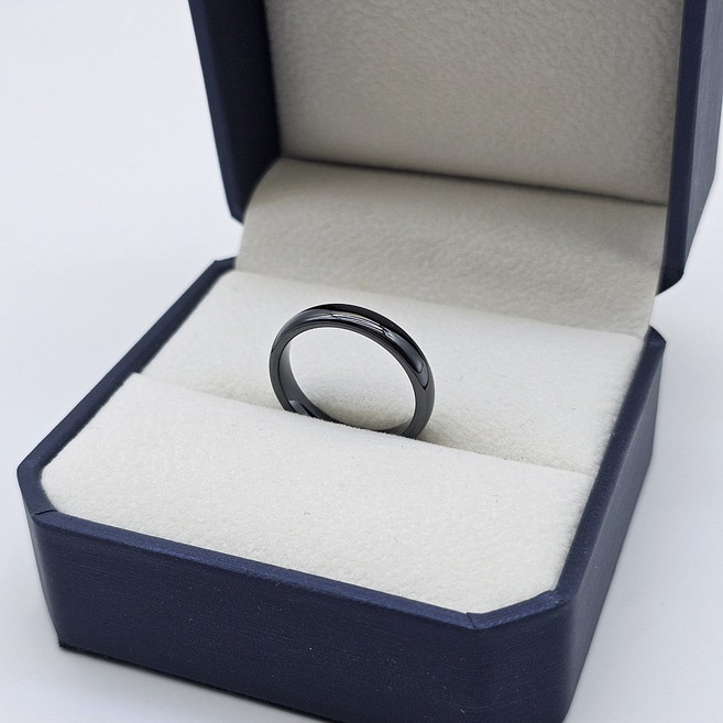 4mm 오닉스 원석반지 남녀공용 오닉스반지