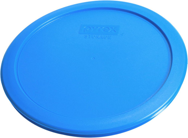 파이렉스 7402-PC 마린 블루 식품 보관 교체 뚜껑이 뚜껑은 7402 6컵 스컬프티드 믹싱 볼과 7203 7컵 유리 그릇에 맞습니다 - 미국산, 1