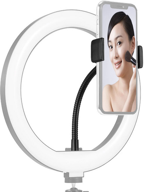 1인방송 영상촬영 링라이트 조명 거치대 자바라타입 휴대폰전용 LT-M26 (조명아닙니다. 휴대폰거치대 입니다), 조명(자바라)거치대(수), 1개