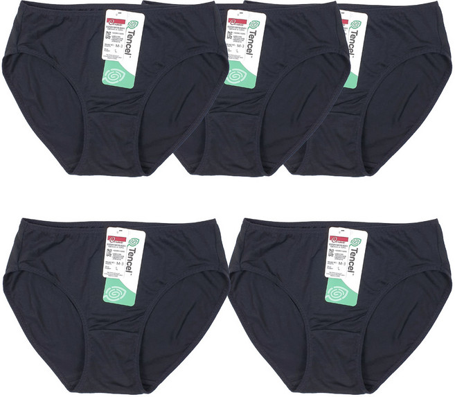 아이보리7 고급텐셀 무지 삼각 데일리 기본텐셀팬티 5종세트 98765432EA