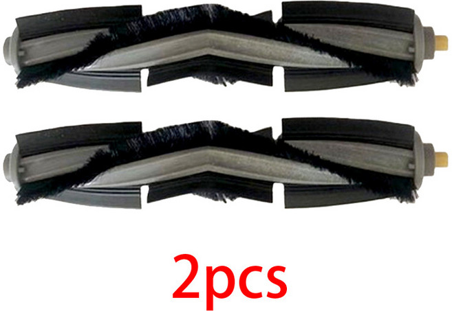 ECOVACS DEEBOT T20 MAX / T20 Max Plus / X1 Omni / X1 Turbo / T10 Omni / T10 Turbo 로봇청소기 부속품 메인 브러시, 2개