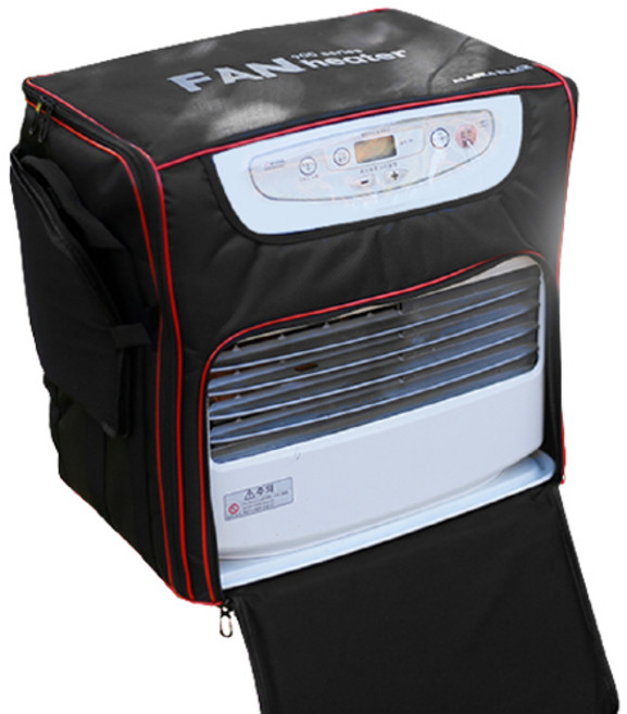 알래스카블랙 신일 팬히터 전용가방 1200시리즈, 혼합색상, 1단, 1개