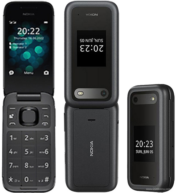 NOKIA 2660 Flip 4G 雙卡折疊手機, 黑色, 1個