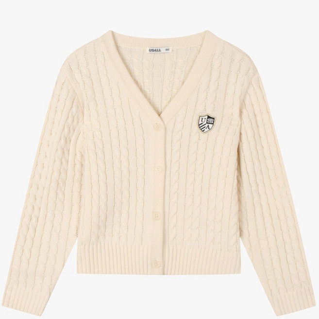 유솔 50%세일#단정 깔끔 #스쿨룩 케이블 가디건 ULCK24851_NC중앙로역점