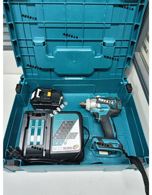 DTW300 衝擊扳手 電動板手, 1個, 三用扳手送【附充原廠1電+箱】