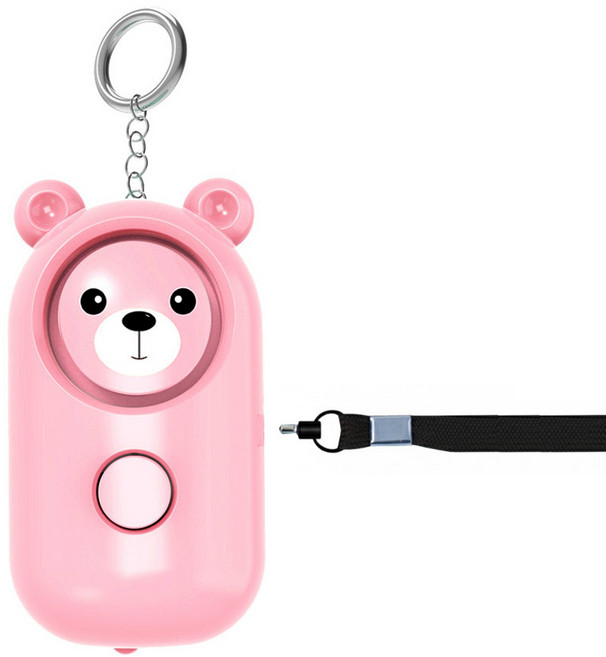 한번애 호신용 경보기(안전지킴이), 핑크